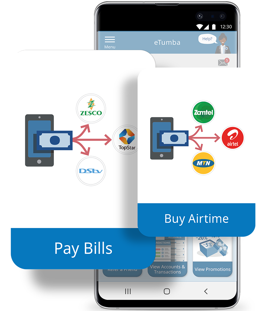 Pays Bills, Buy Airtime